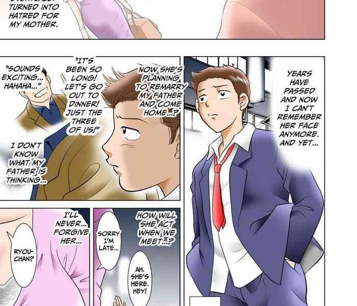haha no toiki toshiburi ni saikaishita haha wa amari ni utsukushiku soshite iyarashikatta cover